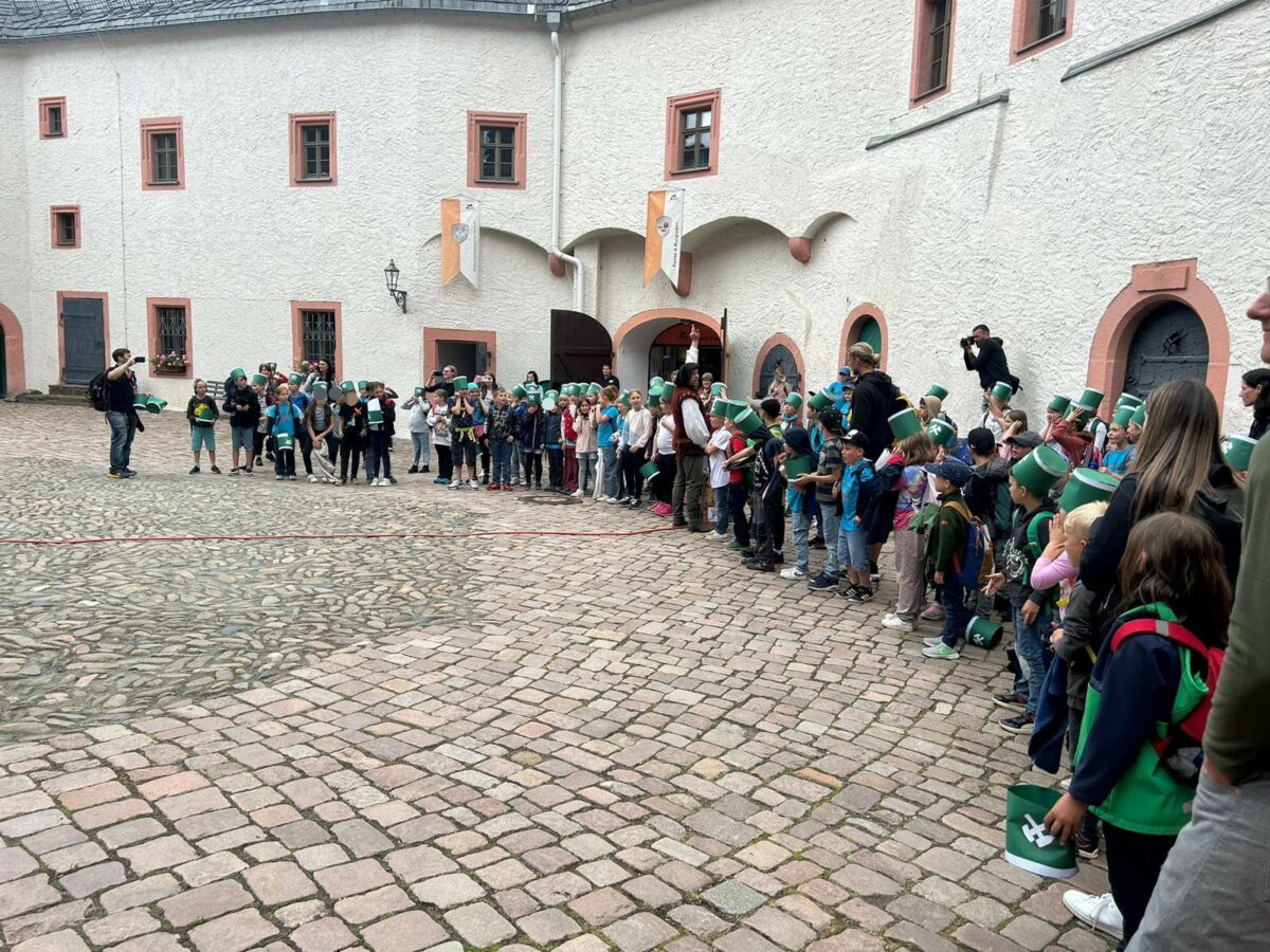 Besuch der Burg Scharfenstein - Grundschule Kulkwitz